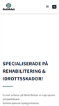 Mobile Screenshot of medicrehab.se